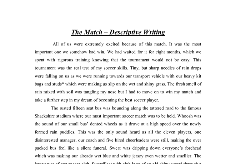 Write a description. Descriptive essay examples. Descriptive writing examples. Descriptive paragraph examples. Writing description.